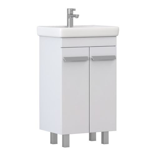 Тумба под раковину Vigo Nova tn.NOV.TIG.50.2D 50х40 напольная цвет белый