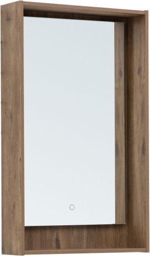 Зеркало с подсветкой Aquanet Милан 00336397 50х80 подвесное