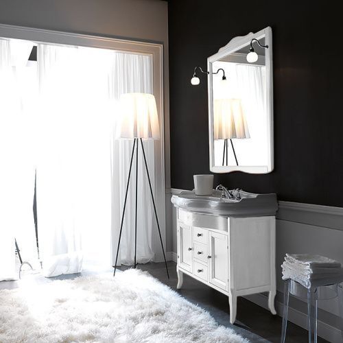 Тумба под раковину Kerasan Retro 734730 100х60 цвет белый