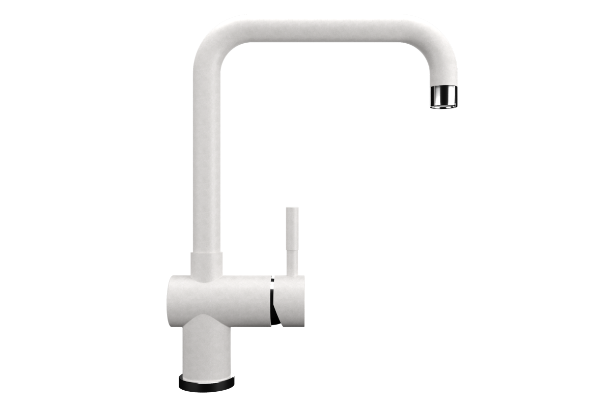 Смеситель для кухни Ulgran Classic U-023-341 на мойку белый