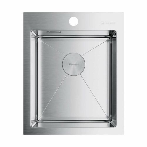 Кухонная мойка Omoikiri Akisame 4973056 40х50 цвет хром поверхность полированная
