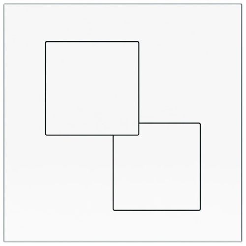 Клавиша смыва механическая KK POL UNI SPP/179/0/K цвет белый
