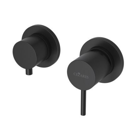 Смеситель Cezares LEAF LEAF-VDIM3-L-NOP встраиваемый в стену черный