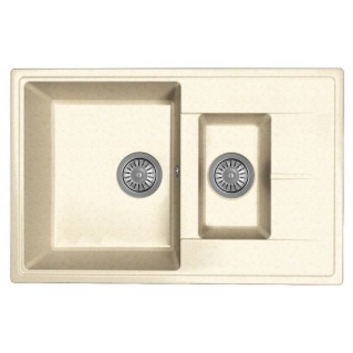Кухонная мойка Dr.Gans Оливия 740 К 25.155.D0740.403 75х50 цвет бежевый поверхность матовая