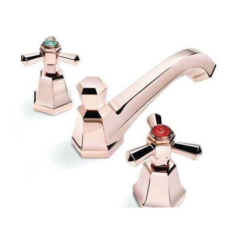 Смеситель Stella ECCELSA EC00013AU02 на раковину розовое золото
