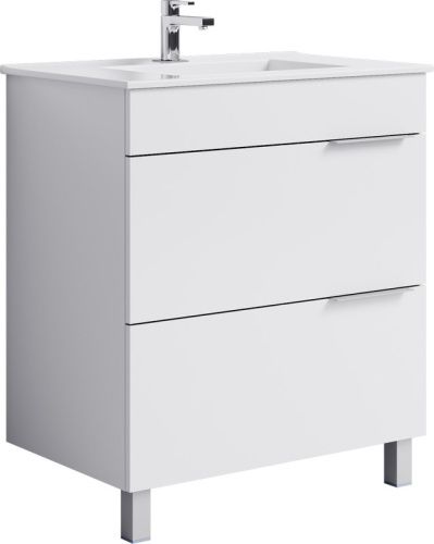Тумба под раковину Aqwella Y Br.01.07/2/W 70х40 напольная цвет белый