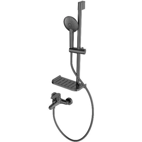 Душевой гарнитур Wonzon & Woghand Alfa WW-AE3201-BGG настенный серый