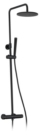 Душевая стойка AltroBagno Metropoli AltroBagnoMetropoli030422NeOp настенная цвет черный