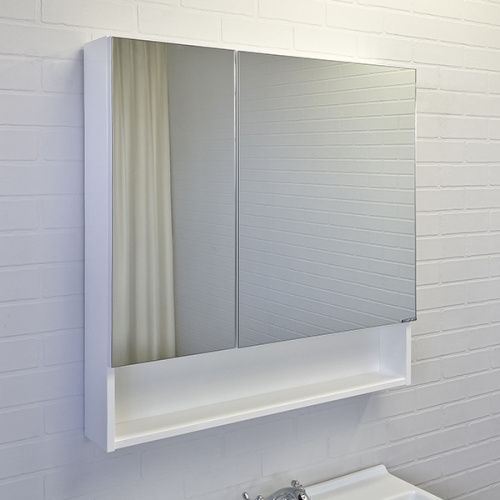 Зеркало-шкаф Comforty Никосия 00-00011198CF 80х80 подвесной цвет белый