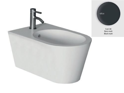 Биде подвесное Alice Hide 31180108 цвет черный