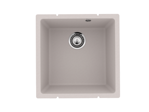 Кухонная мойка Ulgran Quartz Under 400-01 45х45 цвет белый