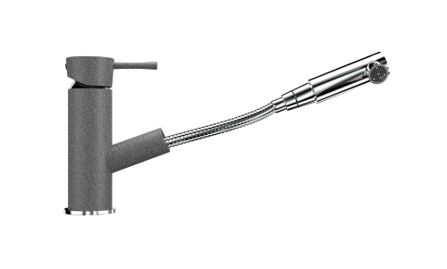 Смеситель для кухни Ulgran Classic U-009-309 на мойку серый