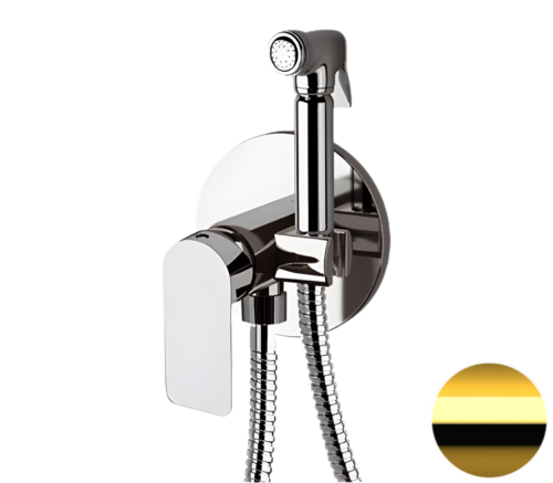 Гигиенический душ со смесителем Remer I65DO золото