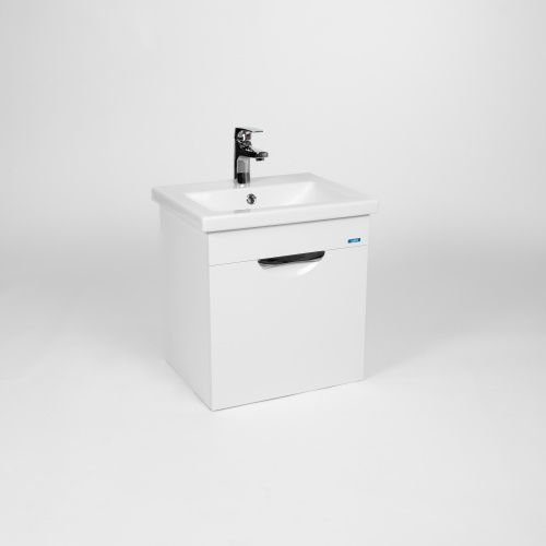 Тумба под раковину Viant Барселона VBAR50CO-T1YP 50х40 подвесная цвет белый