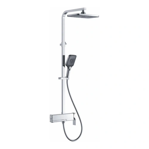 Душевая стойка Rose R1036 настенная цвет хром