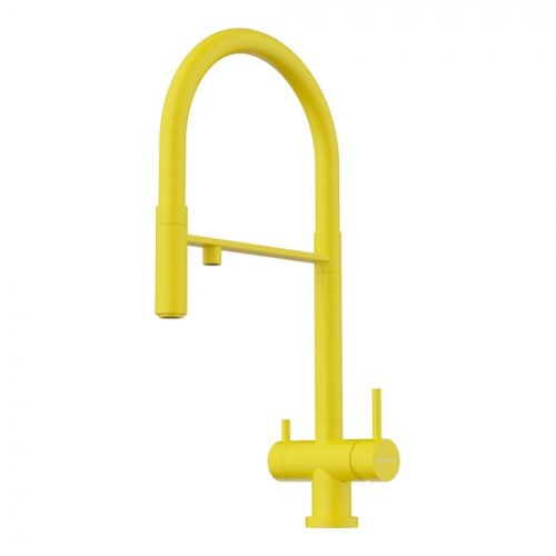 Смеситель для кухни Omoikiri Kanto 4994429 на мойку желтый