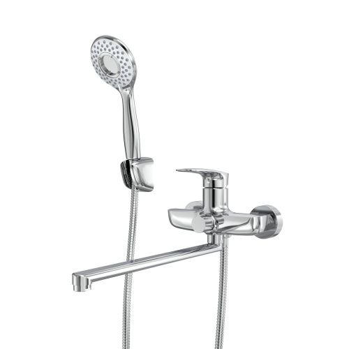 Смеситель для ванны Tokito KOMAKI TOK-KOM-1015 настенный хром