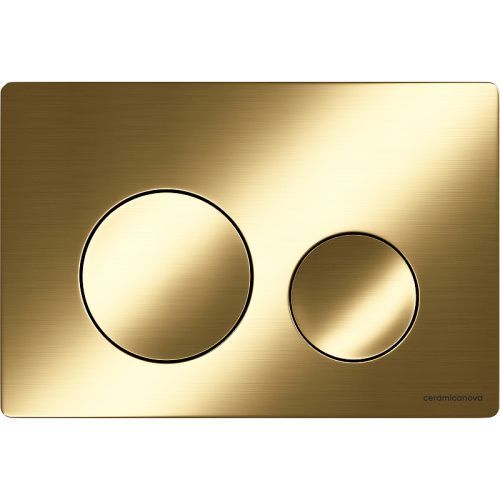 Клавиша смыва механическая Ceramica Nova Balance/Circle CN12-001BG цвет золото