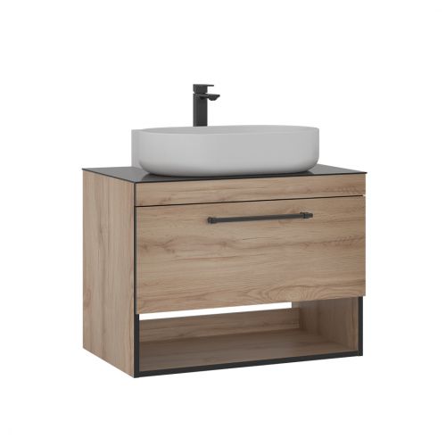 Тумба под раковину Orka Knidos 3001004 90х50 подвесная цвет бежевый