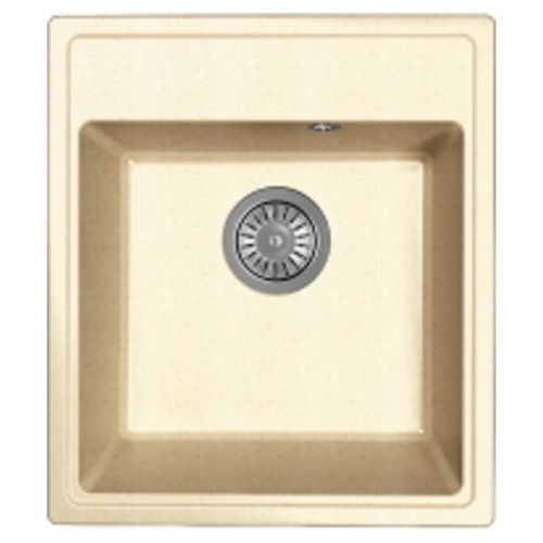 Кухонная мойка Dr.Gans Оливия 420 25.150.B0420.402 50х40 цвет бежевый поверхность матовая