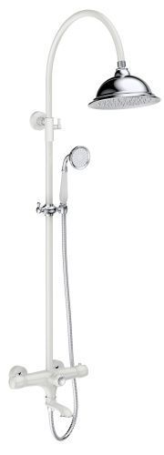 Душевая стойка AltroBagno Beatrice AltroBagnoBeatrice030405Bi настенная цвет белый