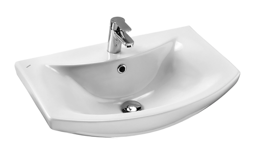 Раковина мебельная керамическая Santek Балтика 65 1.WH20.7.775 70х40 накладная цвет белый