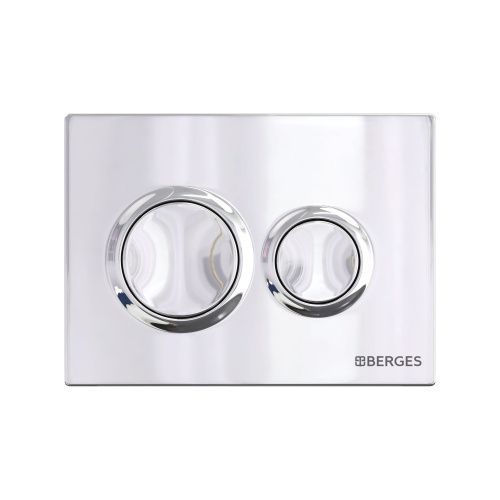Клавиша смыва механическая Berges NOVUM 040063 цвет хром