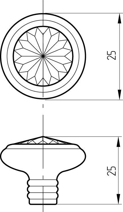Ручка  для мебели Migliore RAVENNA 27216