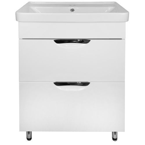 Тумба с раковиной Loranto CS00070755 60х50 напольная цвет белый