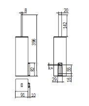 Ершик Inda MY WAY AV114BNE - фото 3