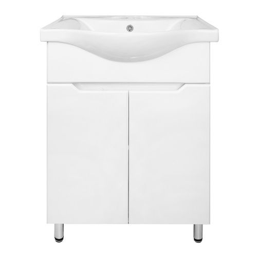 Тумба с раковиной Loranto Палермо CS00092518 50х40 напольная цвет белый