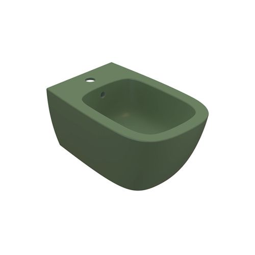 Биде подвесное Globo Genesis GNS09.FE*1 цвет зеленый