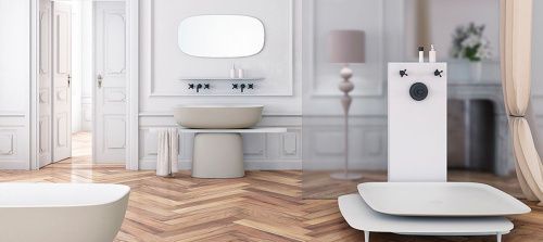 Ванна из искусственного камня Kolpa-San MILO 592450 175х75 отдельностоящая овальная с ножками