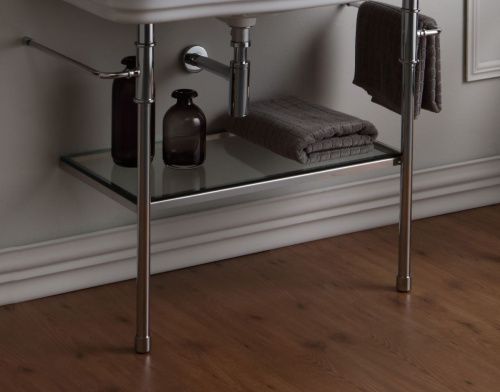 Консоль под раковину Stil Haus Elite 1047(08) 70х50 напольная цвет хром