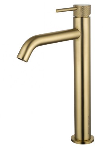 Смеситель для раковины Wonzon & Woghand WW-H1062-BG на столешницу золото