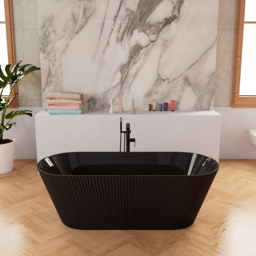 Ванна акриловая Frank 12314 170х75 отдельностоящая овальная с ножками