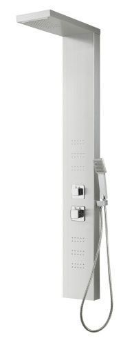 Душевая панель AQG 18EDN05IS настенная цвет никель