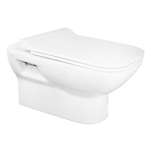 Чаша унитаза подвесная Kale BABEL 310200100024 цвет белый без сиденья каскадный смыв