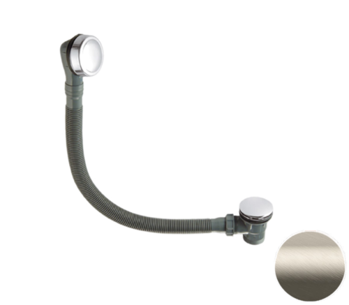 Слив-перелив для ванны Remer 96PCCXV нержавеющая сталь