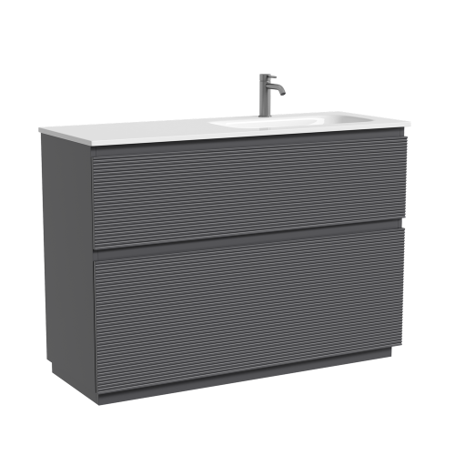 Тумба под раковину Sancos FOLK Floor FL120FRGS 120х40 напольная цвет серый