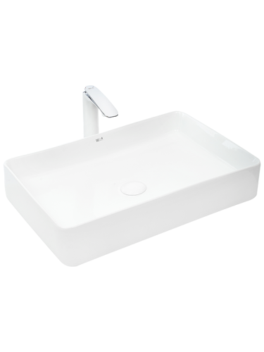 Раковина из сантехнического фаянса WeltWasser WW SK 10000003843 60х40 подвесная цвет белый без отверстий под смеситель