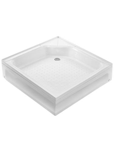 Душевой поддон акриловый Wemor 10000003408 100х100 белый с каркасом
