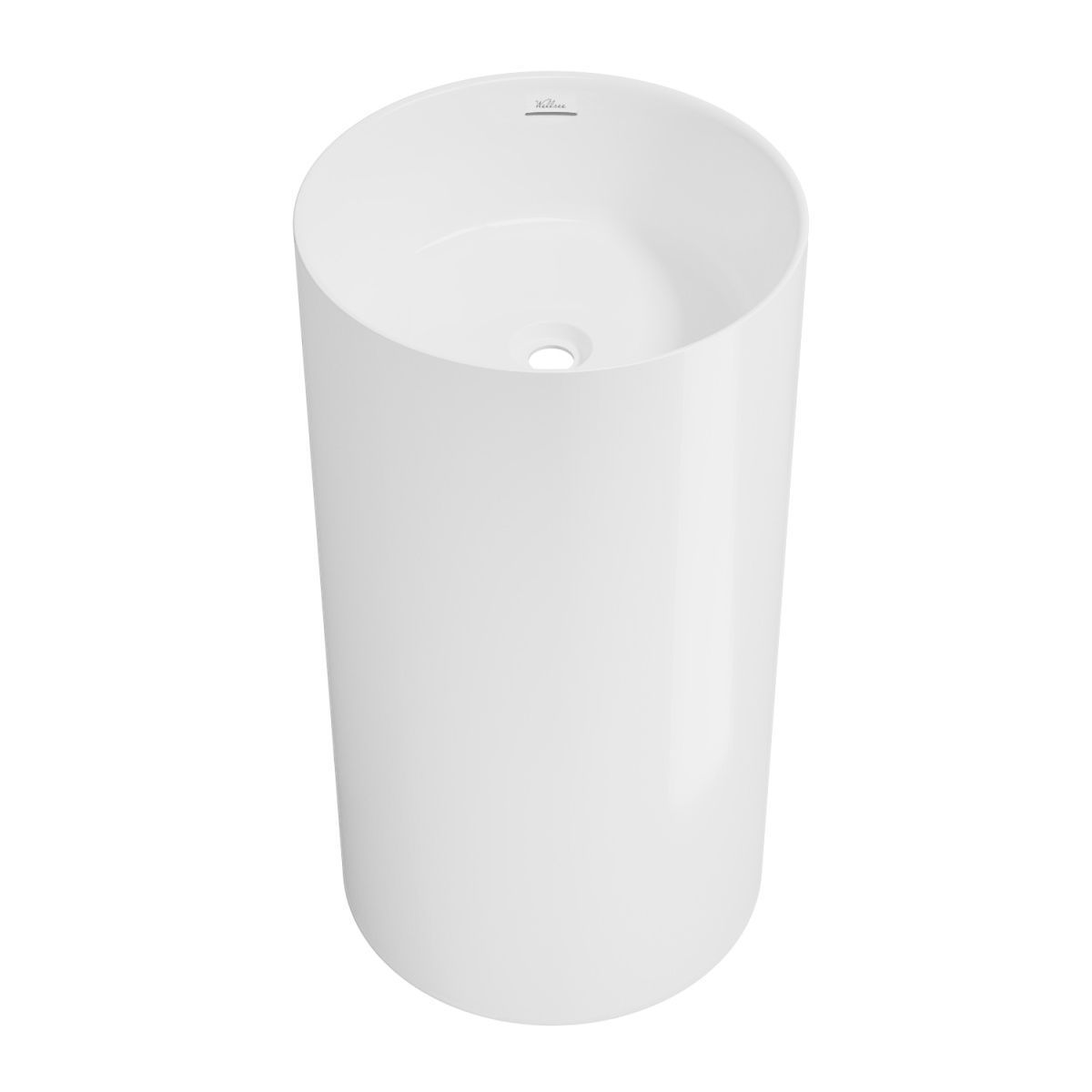 Раковина акриловая Wellsee Chalice Perfection 230611000 50х50 напольная цвет белый без отверстий под смеситель