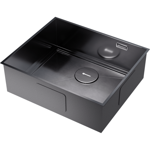 Кухонная мойка Omoikiri Kasen 53-26-INT 4993496 55х45 цвет вороненая сталь