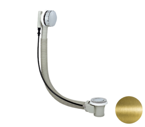 Слив-перелив для ванны Remer 96PVO латунь