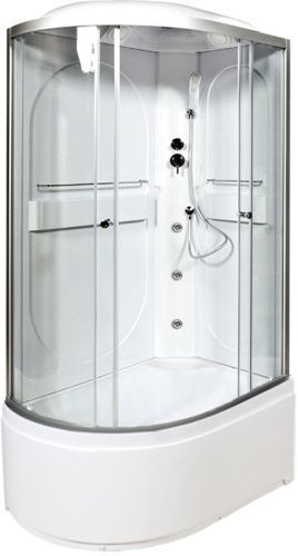 Душевая кабина AvaCan L620RGM 120х80 асимметричная с крышей ориентация правая