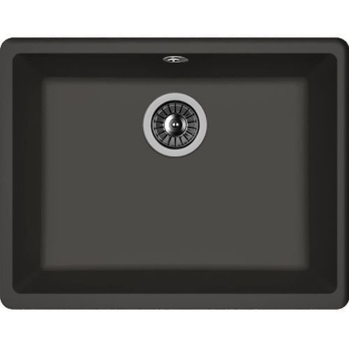 Кухонная мойка Florentina Вега 500 22.320.D0500.302 55х40 цвет черный поверхность матовая