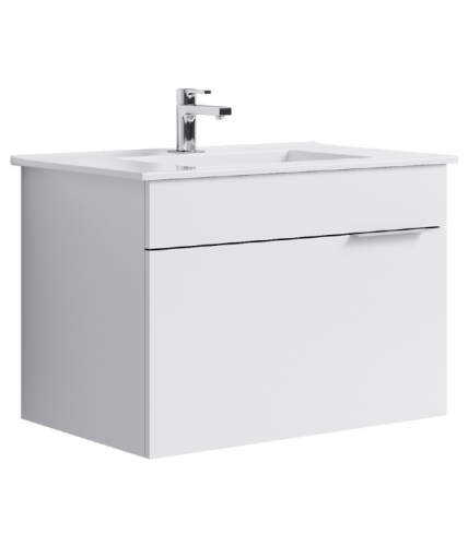 Тумба под раковину Aqwella Y Br.01.07/1/W 70х40 подвесная цвет белый