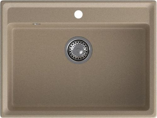Кухонная мойка Granfest Level LV-660 песочный 65х50 цвет бежевый поверхность матовая