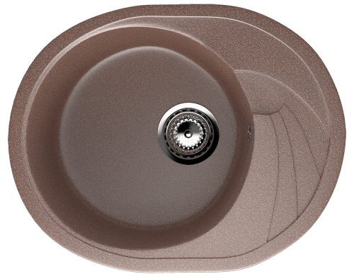 Кухонная мойка Ulgran Classic U-403-307 60х45 цвет коричневый